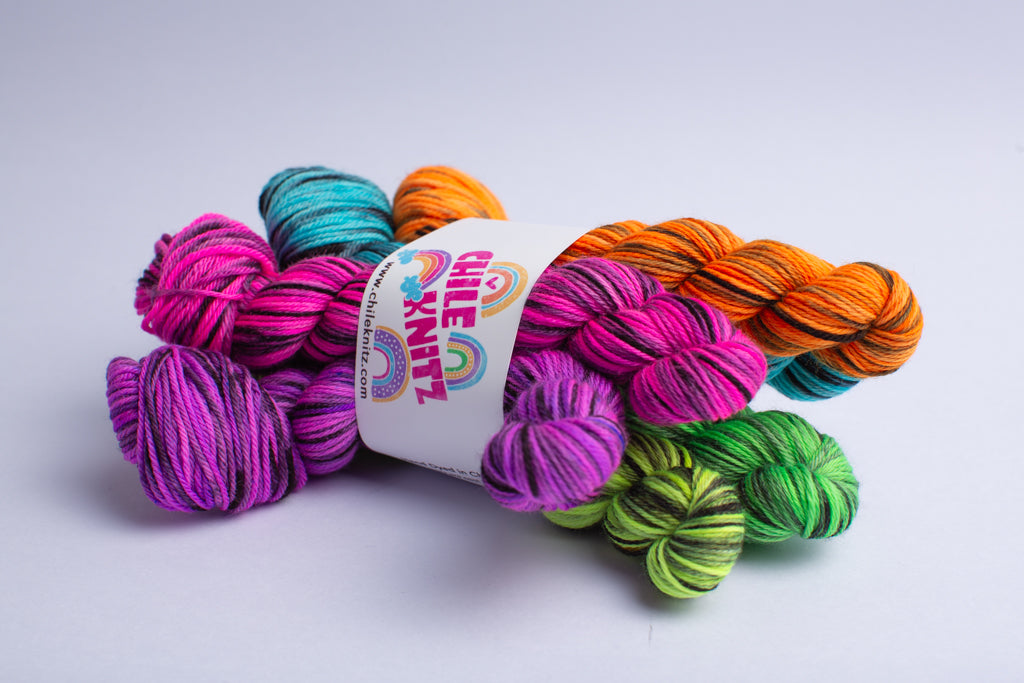 Mini Skein Set - Neon Rock and Roll