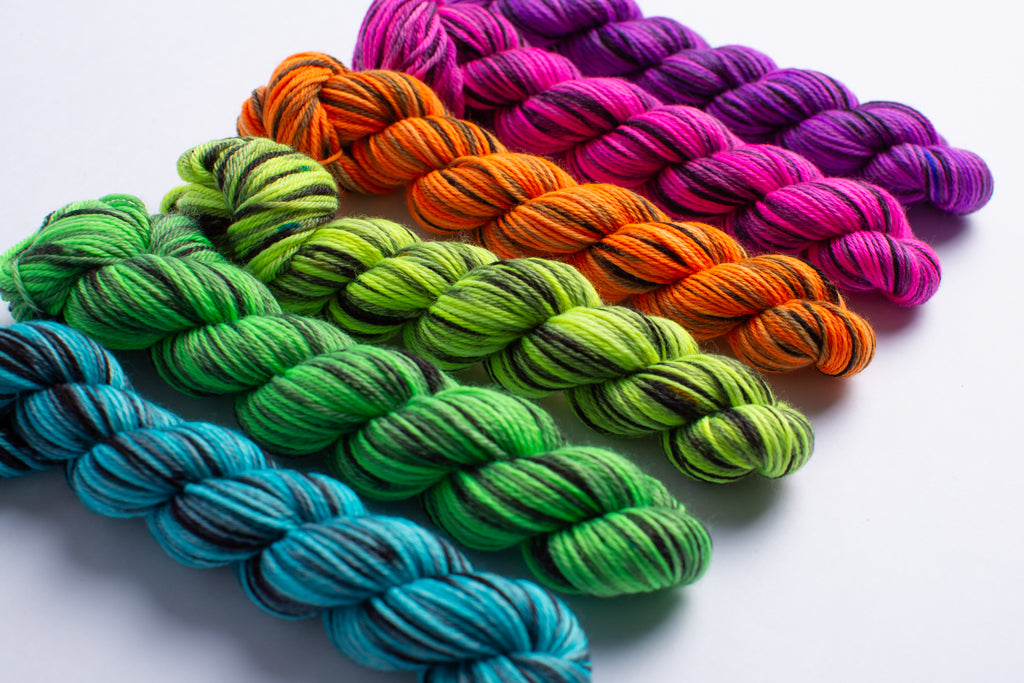 Mini Skein Set - Neon Rock and Roll
