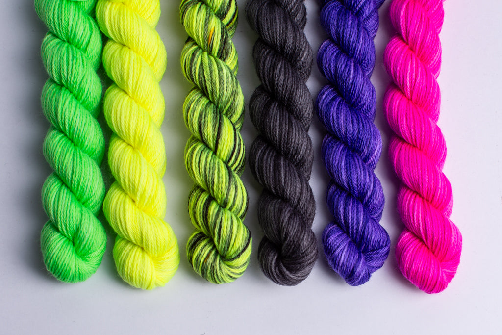 Mini Skein Set - Neon Mix