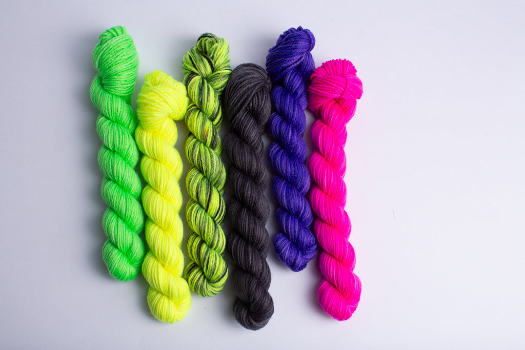 Mini Skein Set - Neon Mix