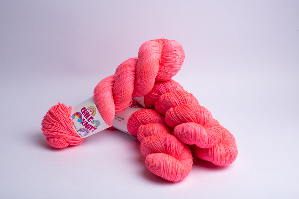 Soft Sock - Neon Coral