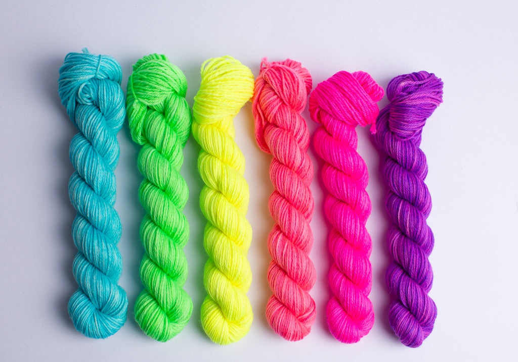 Mini Skein Set - Neons 2