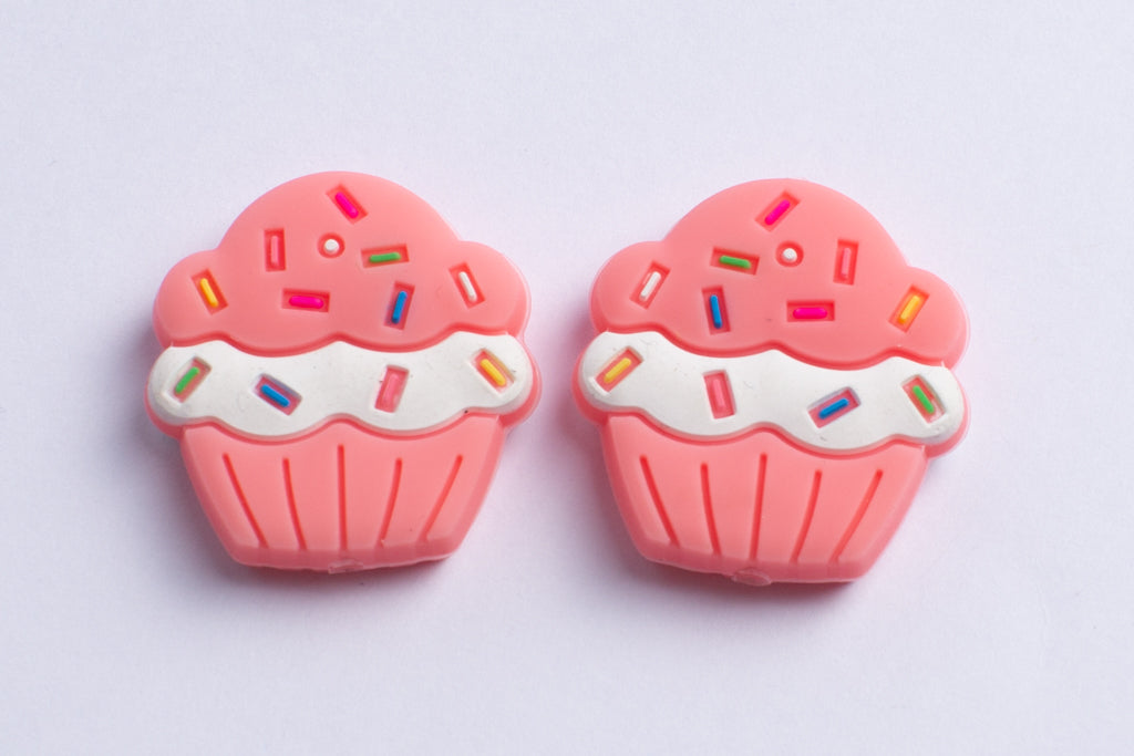 Needle Stopper - Cupcake Coral