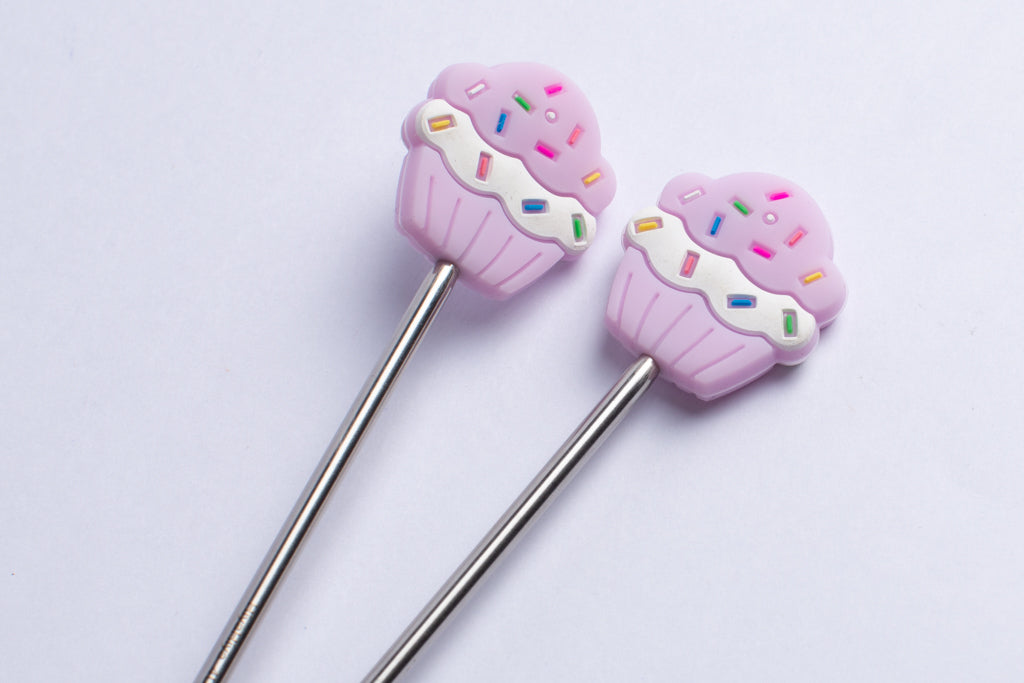 Needle Stopper - Cupcake Lila