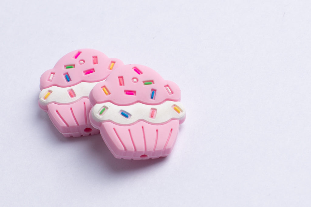 Needle Stopper - Cupcake Rosa
