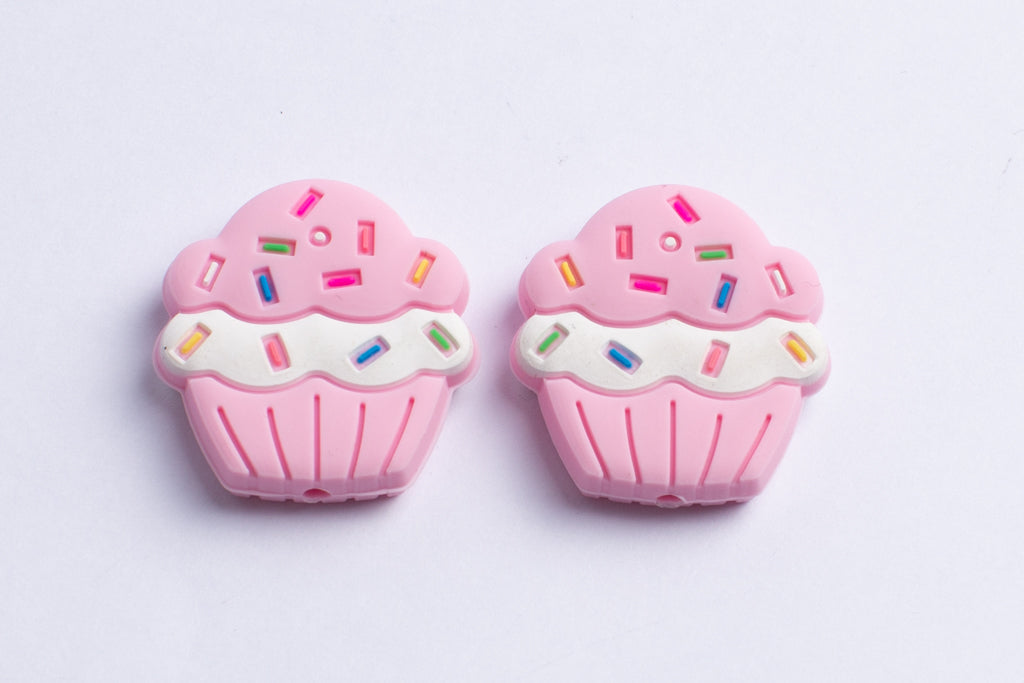 Needle Stopper - Cupcake Rosa
