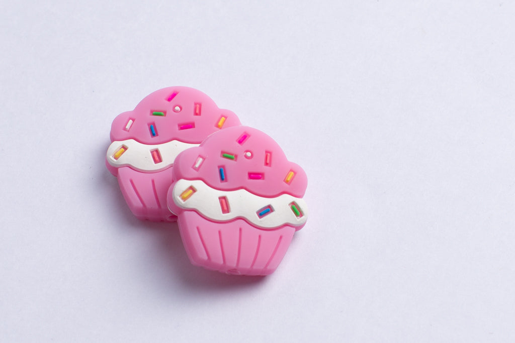 Needle Stopper - Cupcake Rosado