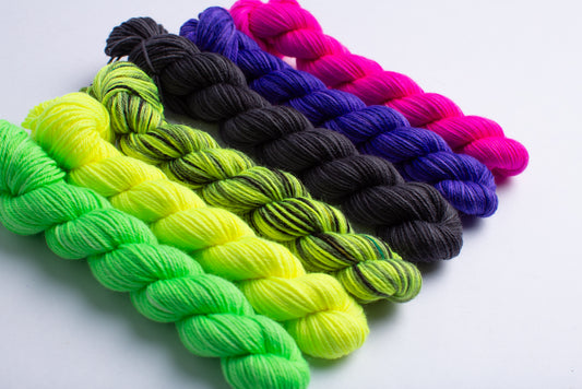 Mini Skein Set - Neon Mix